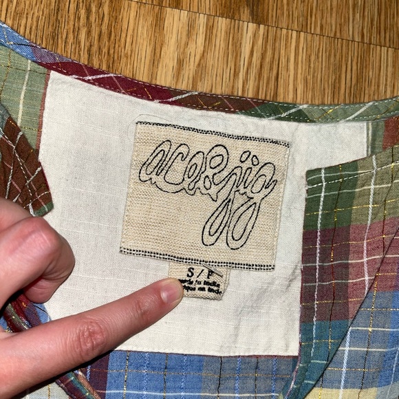 Ace & Jig Madras Suit Up Jumpsuit Size Small - Picture 8 of 15